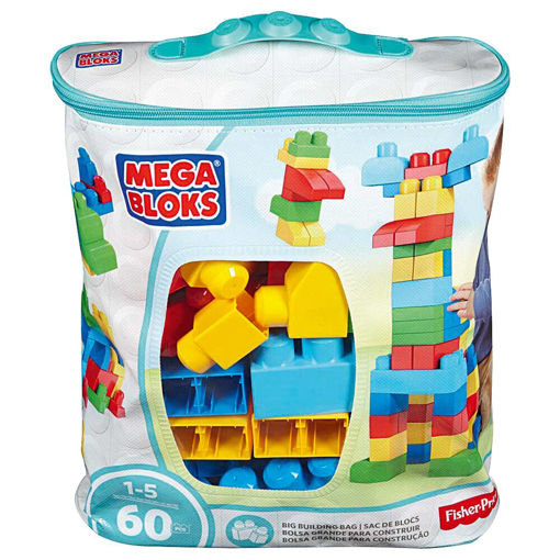 Picture of Mega Bloks First Builders Blocks Bag 60 pcs